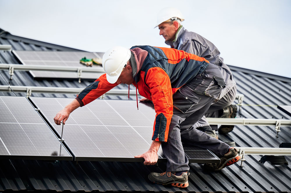 Solar PV installation